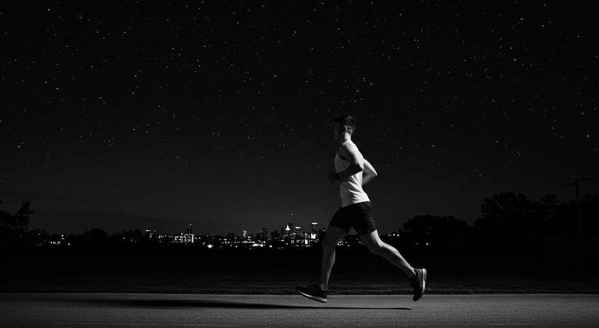 Hombre corriendo